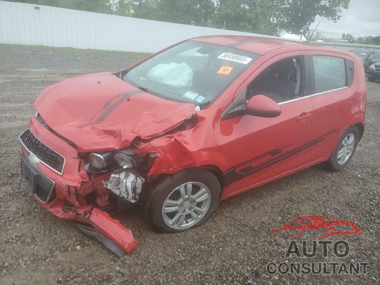CHEVROLET SONIC 2012 - 1G1JC6SH7C4106310