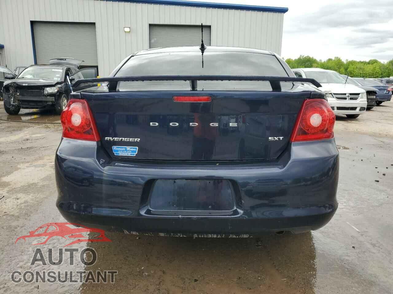 DODGE AVENGER 2012 - 1C3CDZCBXCN212144