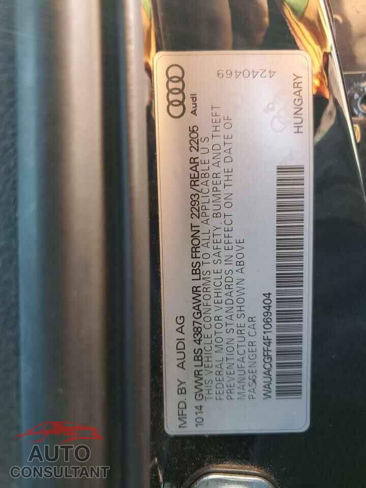 AUDI A3 2015 - WAUACGFF4F1069404