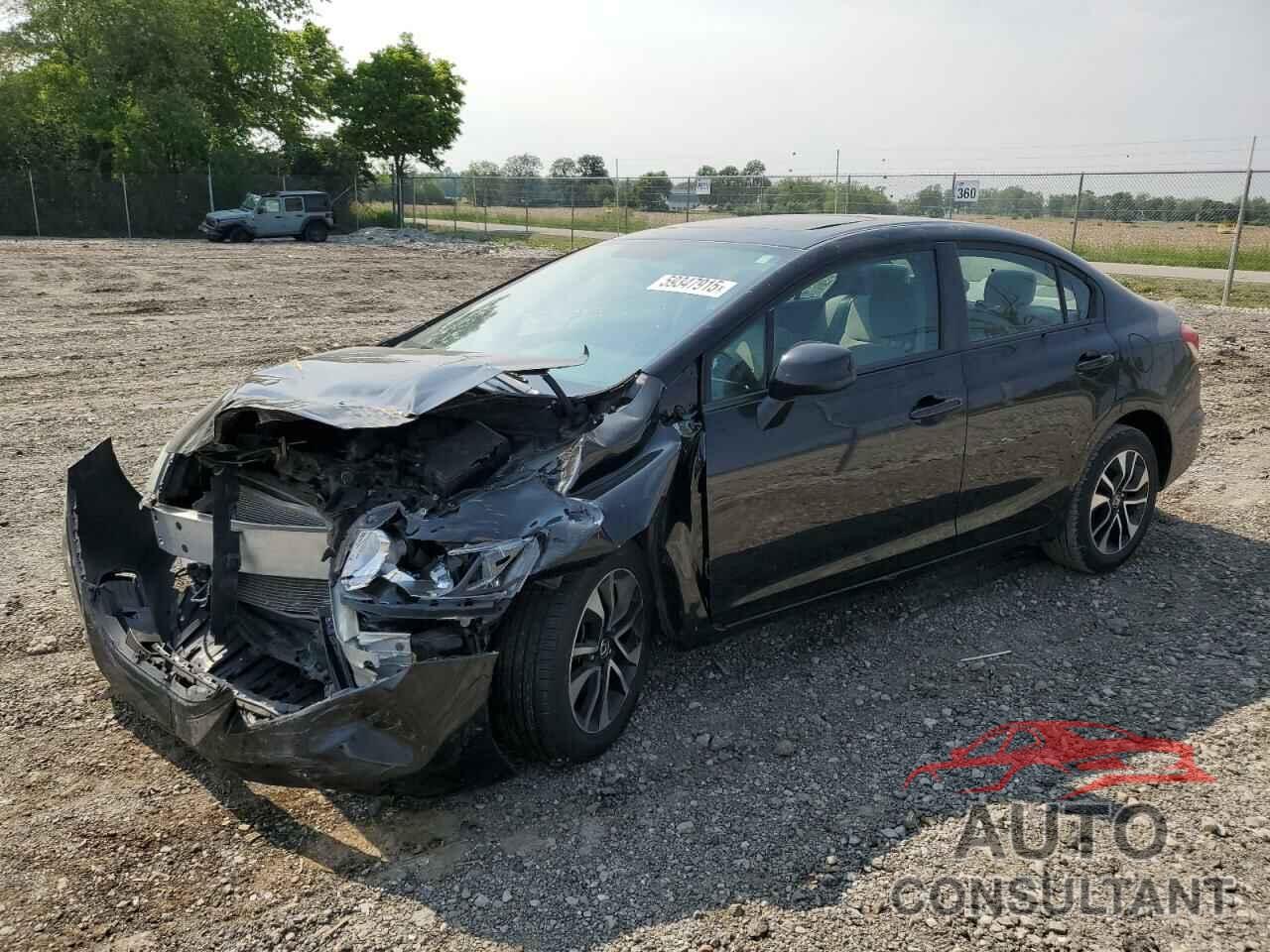 HONDA CIVIC 2013 - 19XFB2F86DE022756