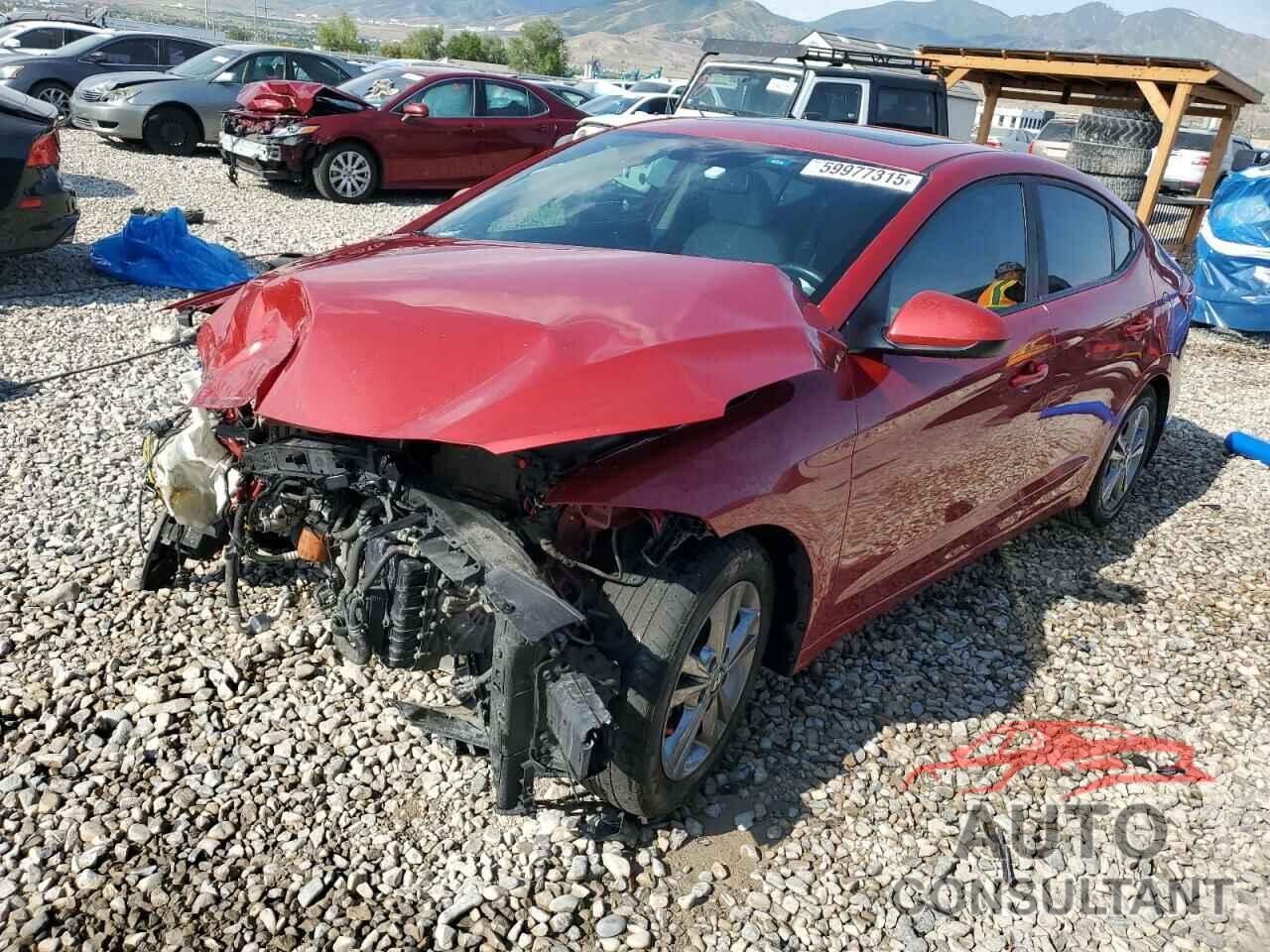 HYUNDAI ELANTRA 2017 - 5NPD84LFXHH199557