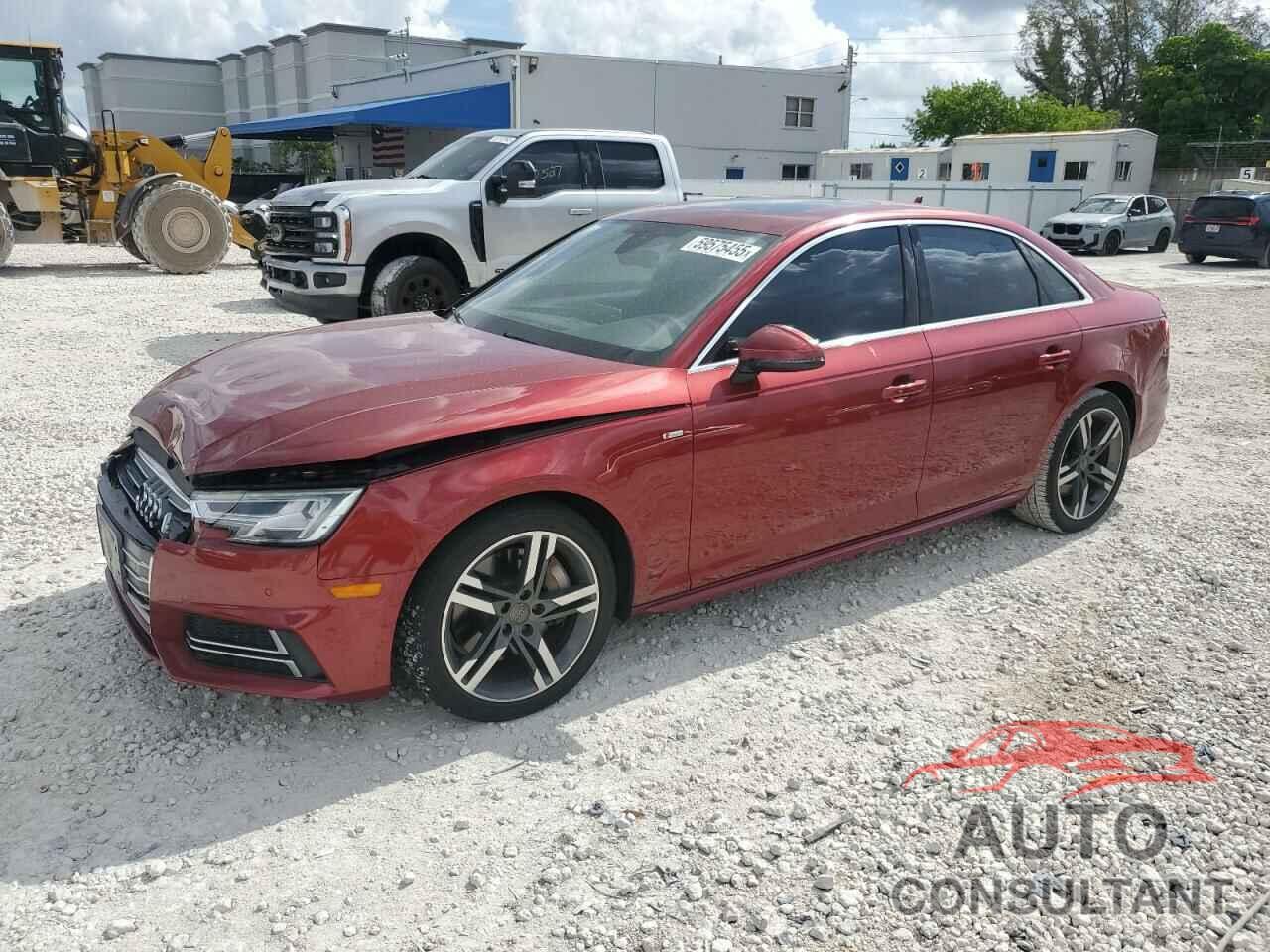 AUDI A4 2018 - WAUENAF40JA013928