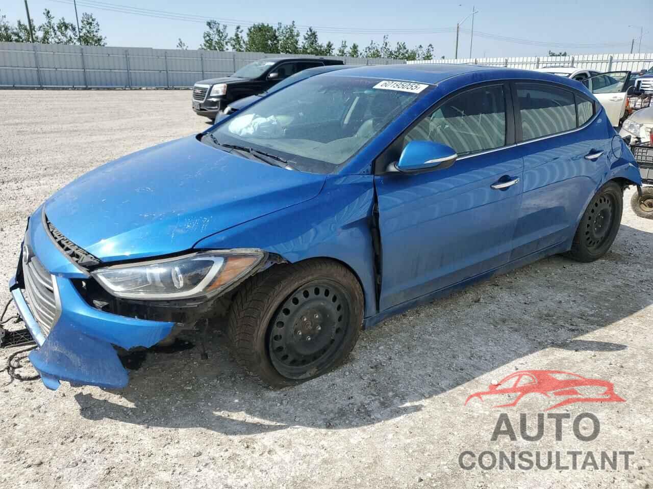 HYUNDAI ELANTRA 2018 - KMHD84LF6JU649132