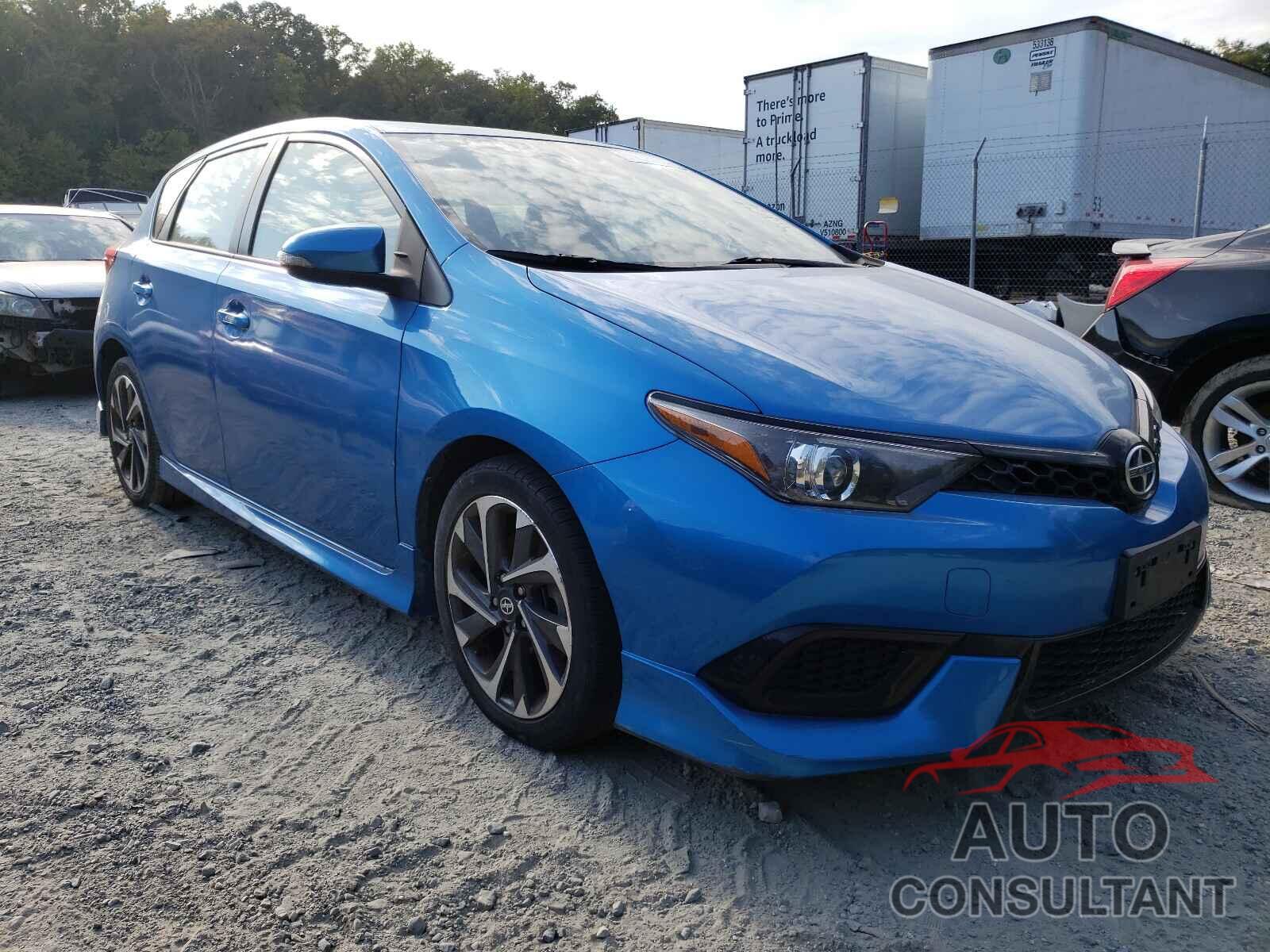 TOYOTA SCION 2016 - JTNKARJE1GJ506926