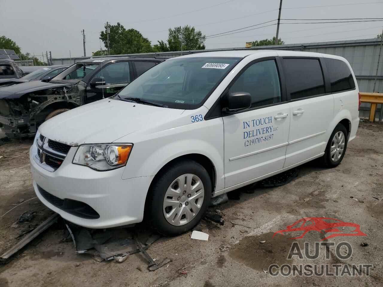 DODGE CARAVAN 2016 - 2C4RDGBG4GR243437