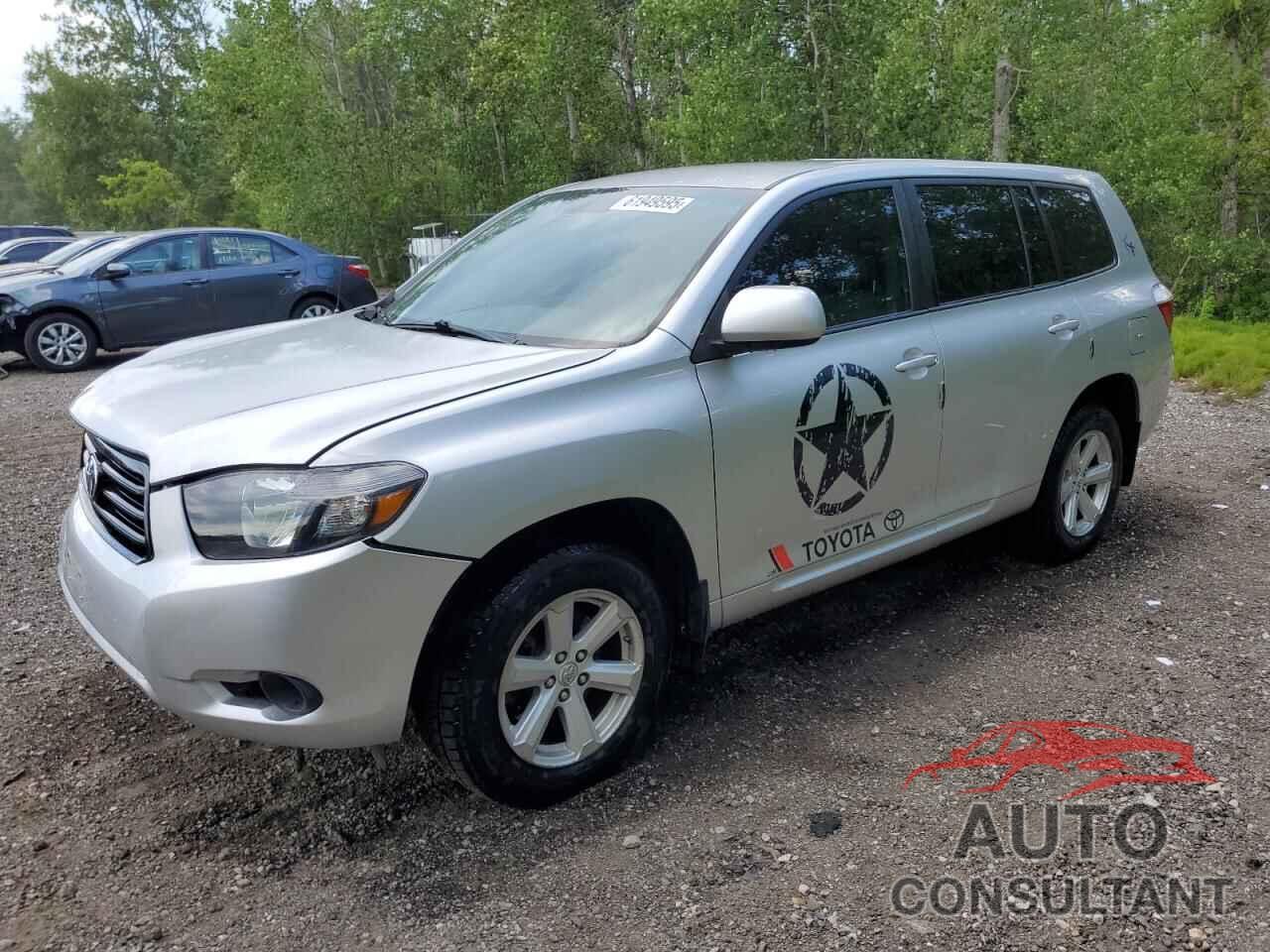 TOYOTA HIGHLANDER 2009 - JTEDA41A492002764