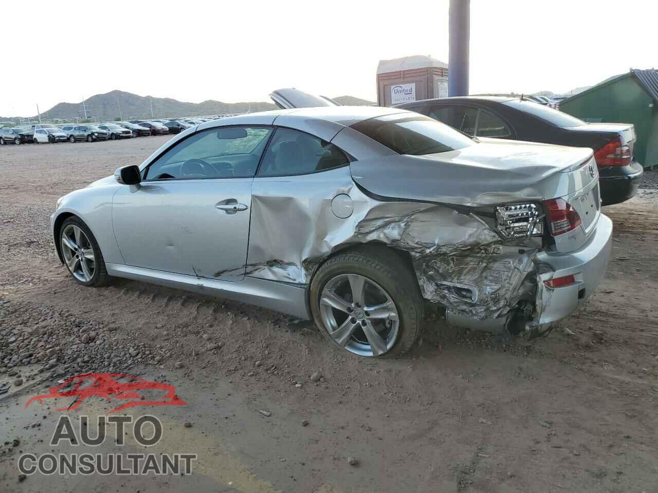 LEXUS IS 2012 - JTHFF2C28C2525767