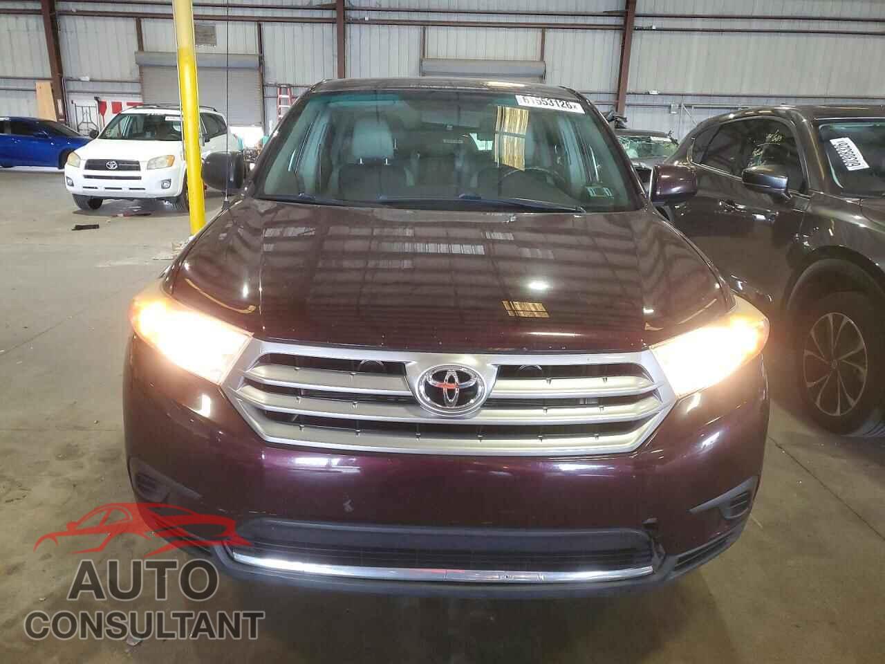 TOYOTA HIGHLANDER 2011 - 5TDBK3EH3BS065444