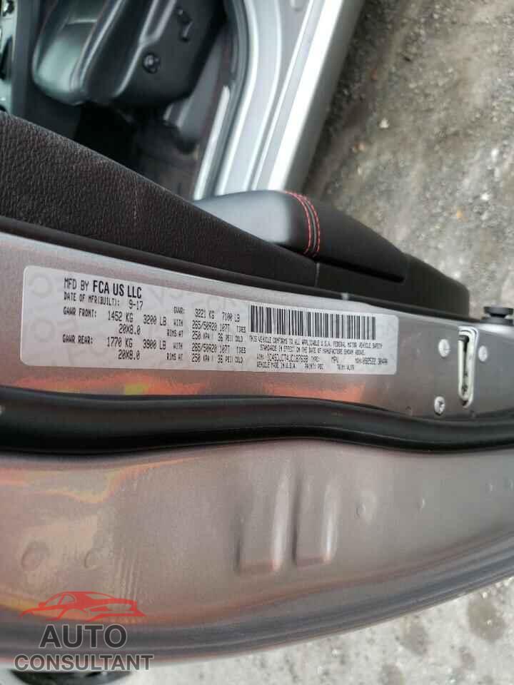DODGE DURANGO 2018 - 1C4SDJCT4JC187638