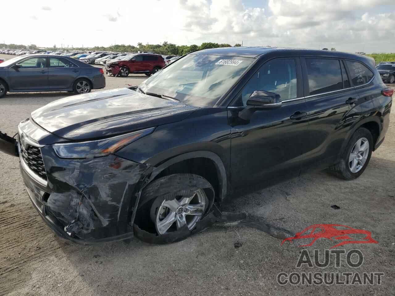 TOYOTA HIGHLANDER 2023 - 5TDKDRAH5PS036702