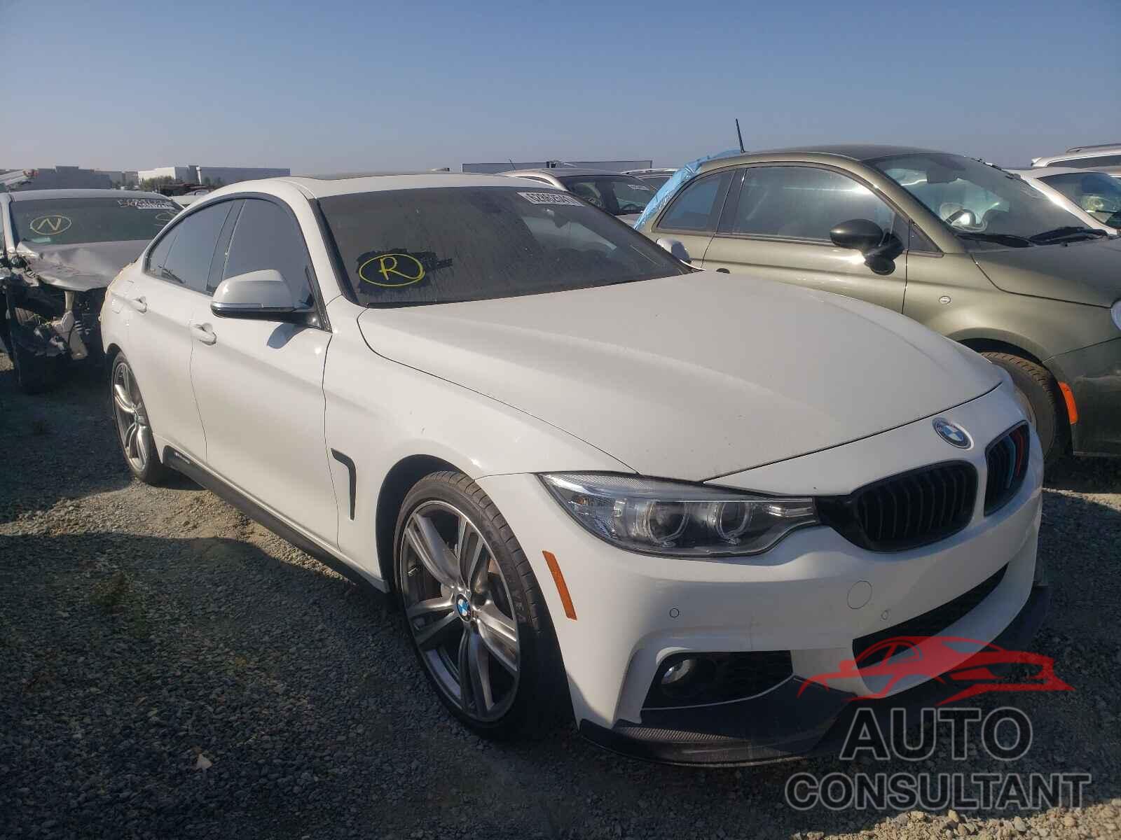 BMW 4 SERIES 2016 - WBA4B1C53GG242451