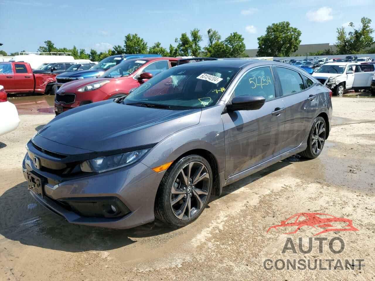 HONDA CIVIC 2019 - 2HGFC2F87KH522912