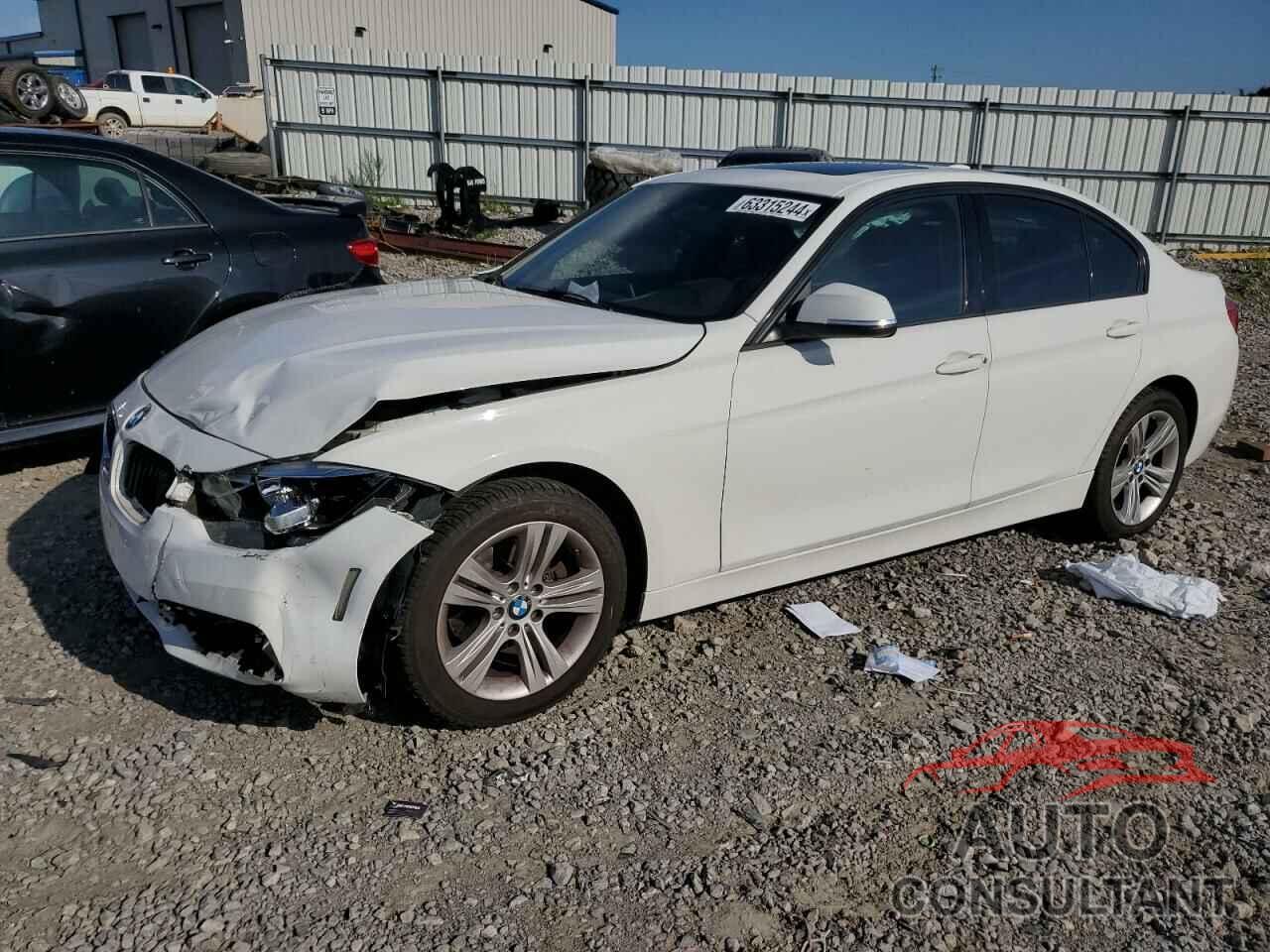 BMW 3 SERIES 2016 - WBA8E9C57GK645322