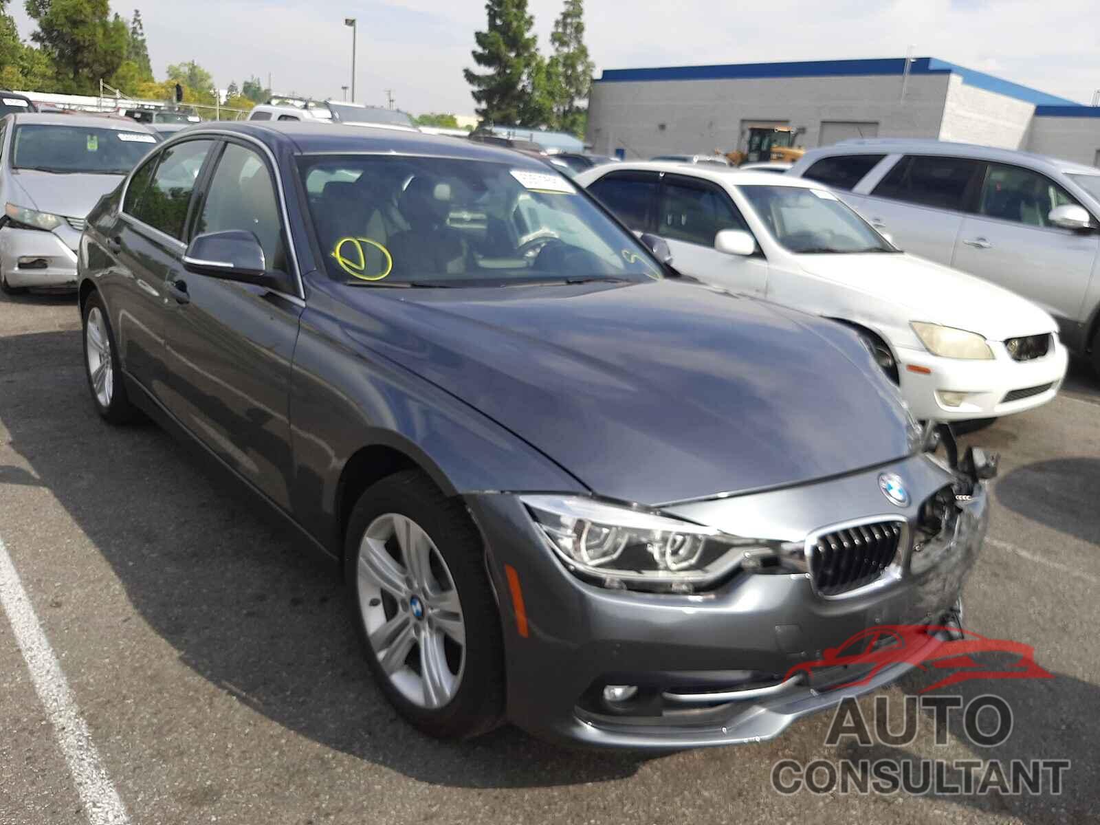 BMW 3 SERIES 2018 - WBA8B9G50JNU99273