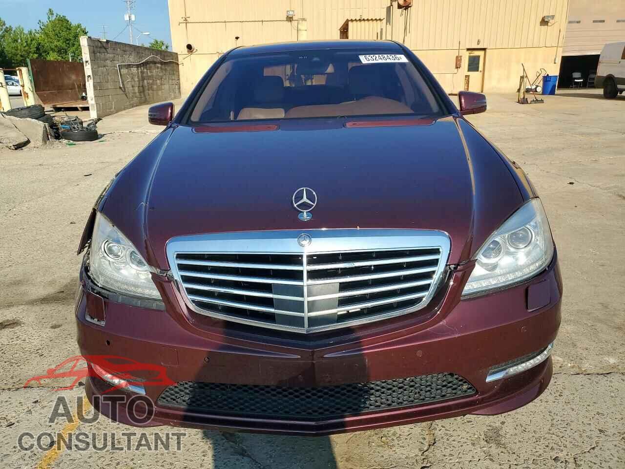 MERCEDES-BENZ S-CLASS 2012 - WDDNG7DB7CA476370