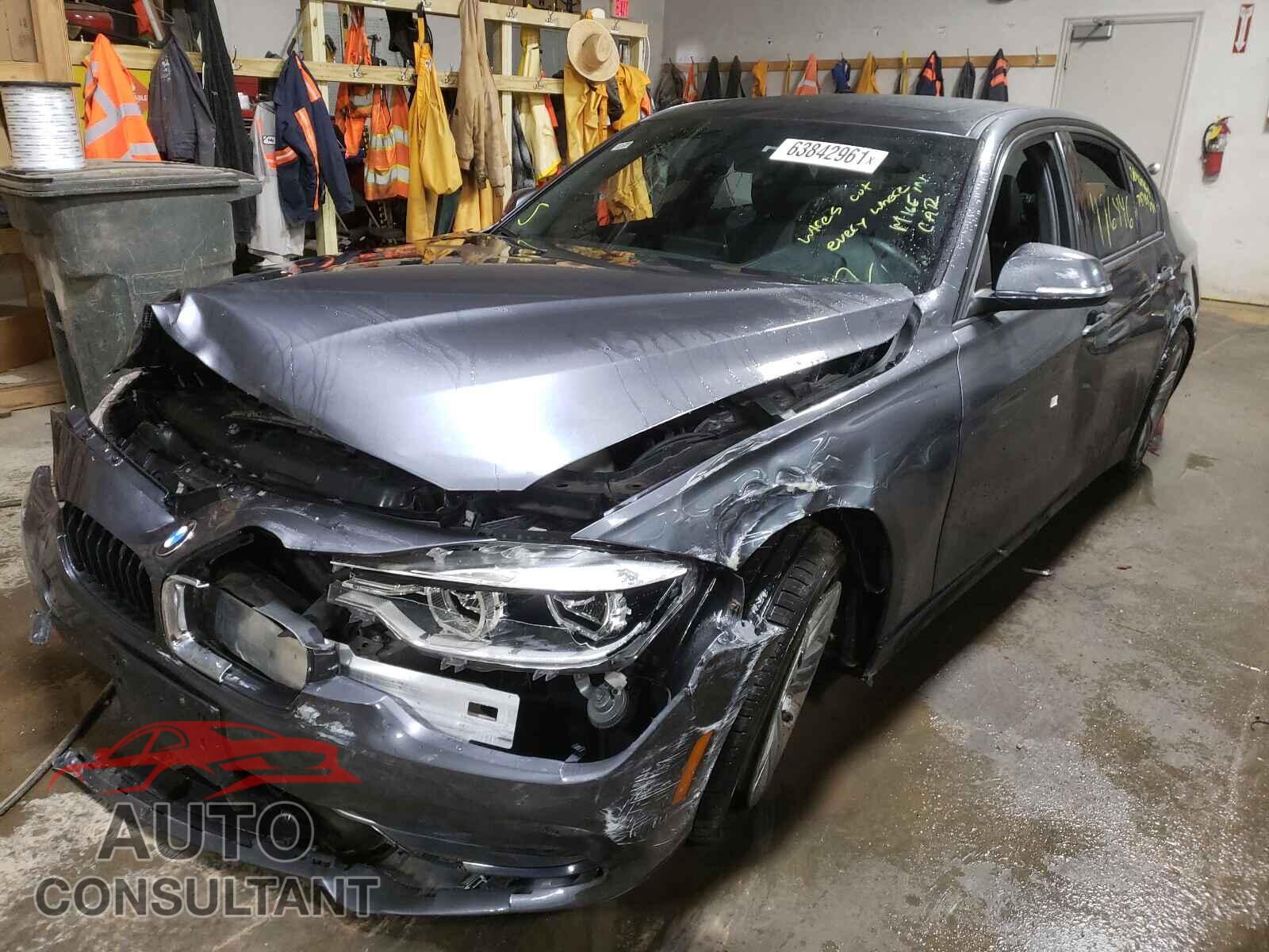 BMW 3 SERIES 2016 - WBA8E3C52GK503473