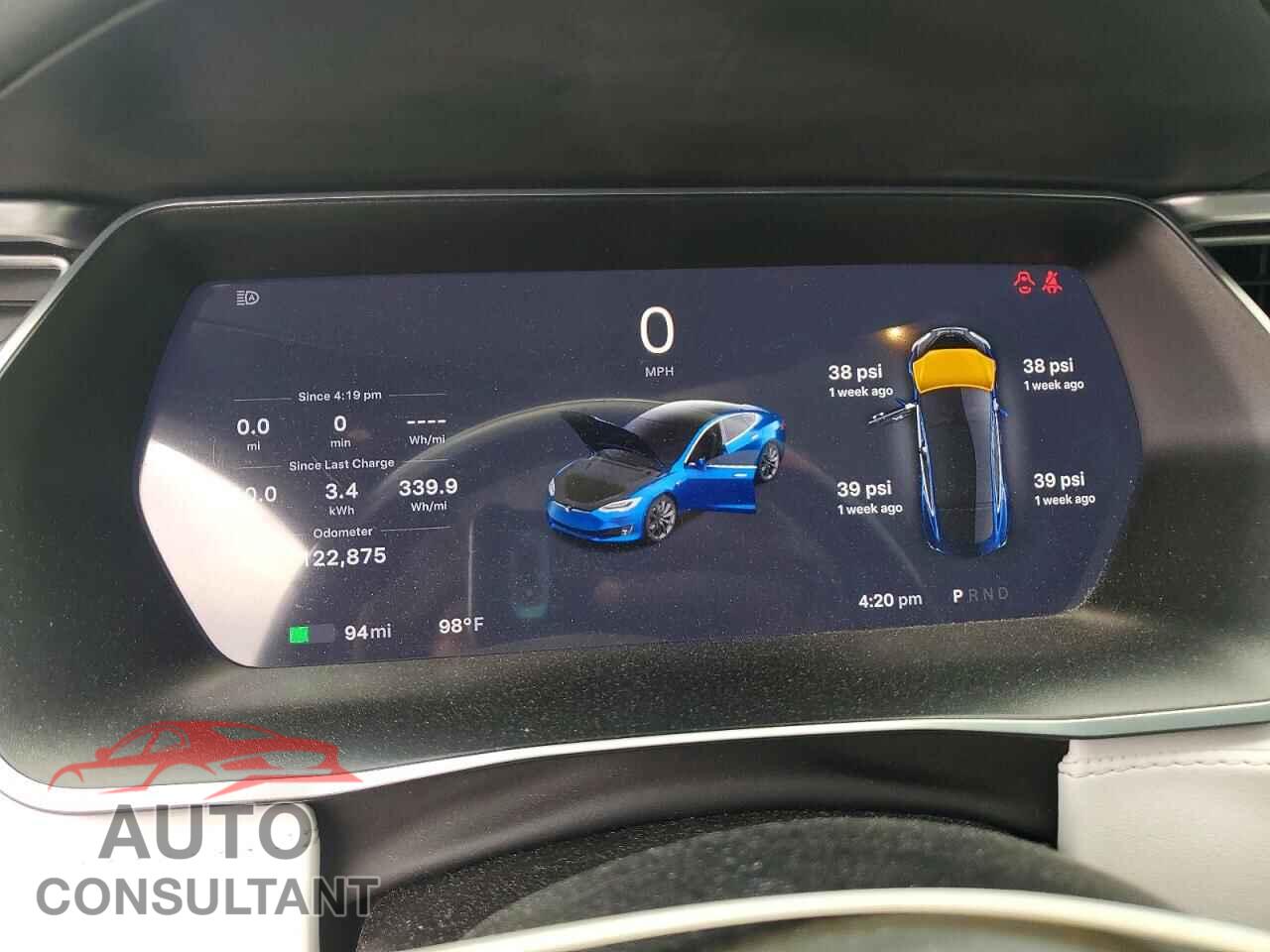 TESLA MODEL S 2017 - 5YJSA1E21HF207063