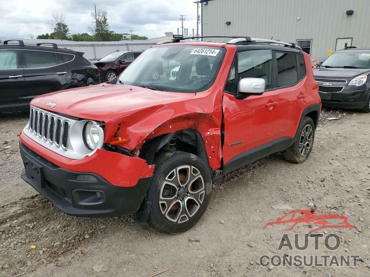 JEEP RENEGADE 2017 - ZACCJBDB1HPE93582