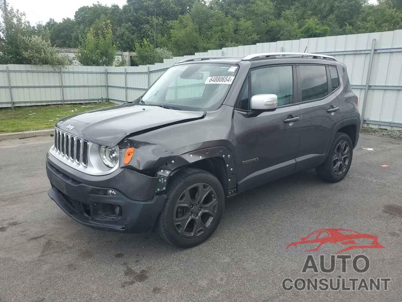 JEEP RENEGADE 2016 - ZACCJBDT4GPD01790