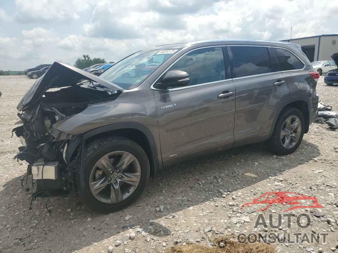 TOYOTA HIGHLANDER 2019 - 5TDDGRFH1KS064319