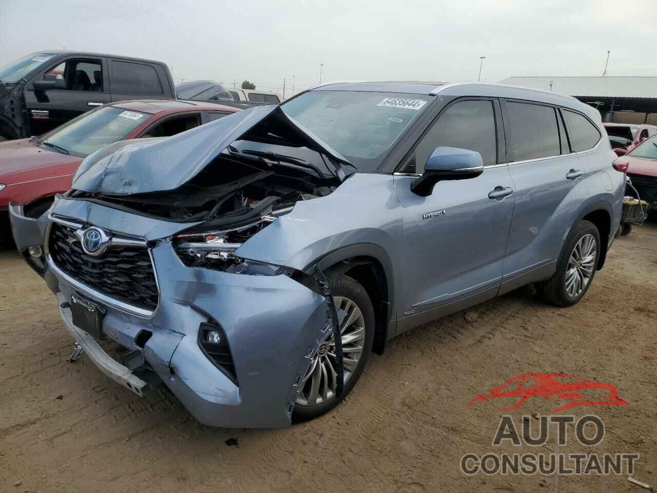 TOYOTA HIGHLANDER 2021 - 5TDEBRCH8MS050783