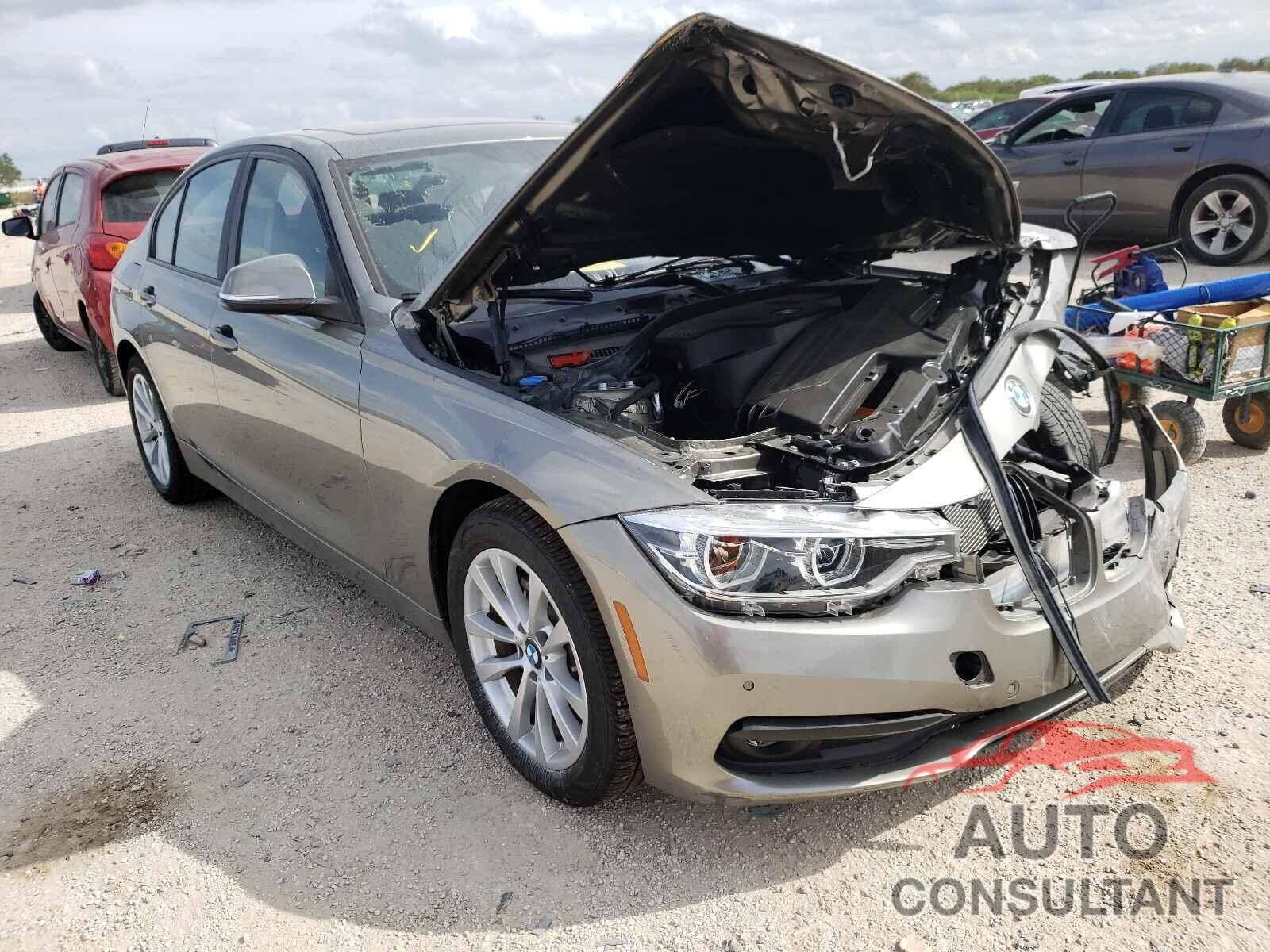 BMW 3 SERIES 2018 - WBA8E1G57JNU91924