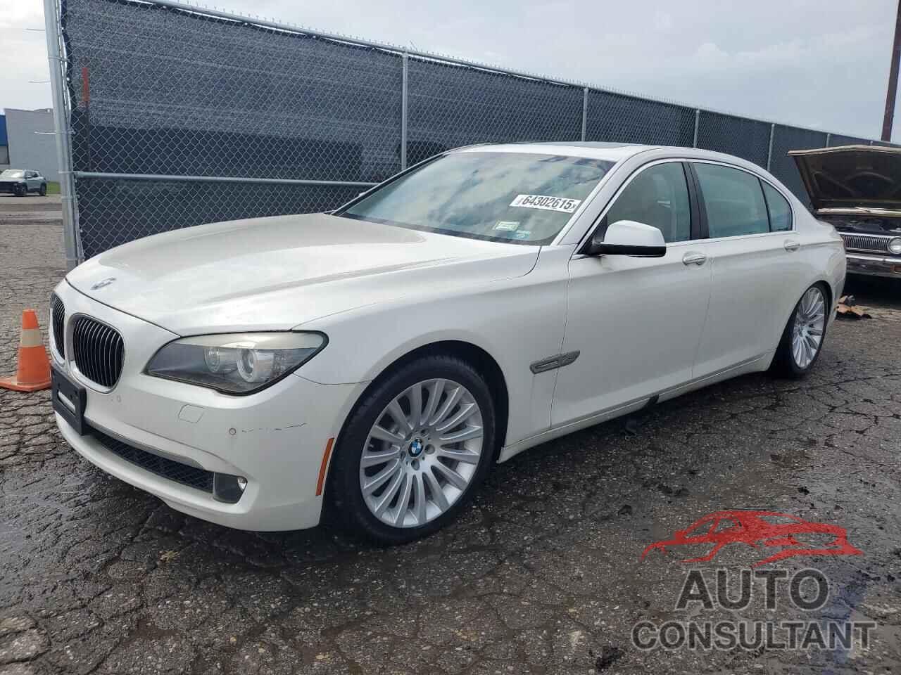 BMW 7 SERIES 2012 - WBAKC8C54CC436954