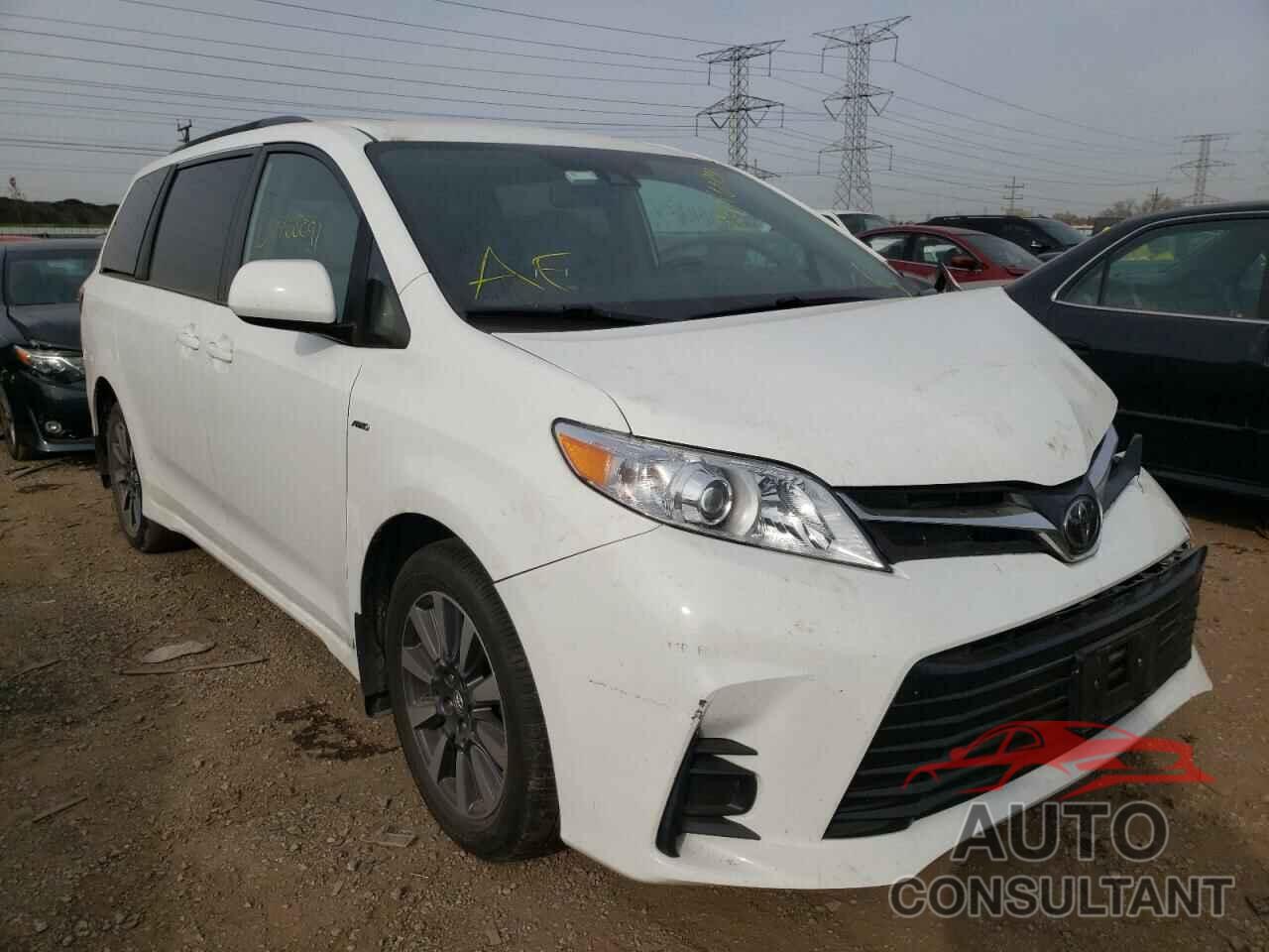 TOYOTA SIENNA 2020 - 5TDJZ3DC5LS231087