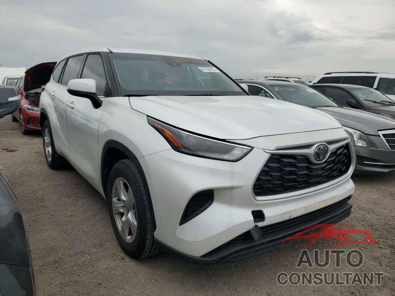 TOYOTA HIGHLANDER 2022 - 5TDCZRAH5NS109263