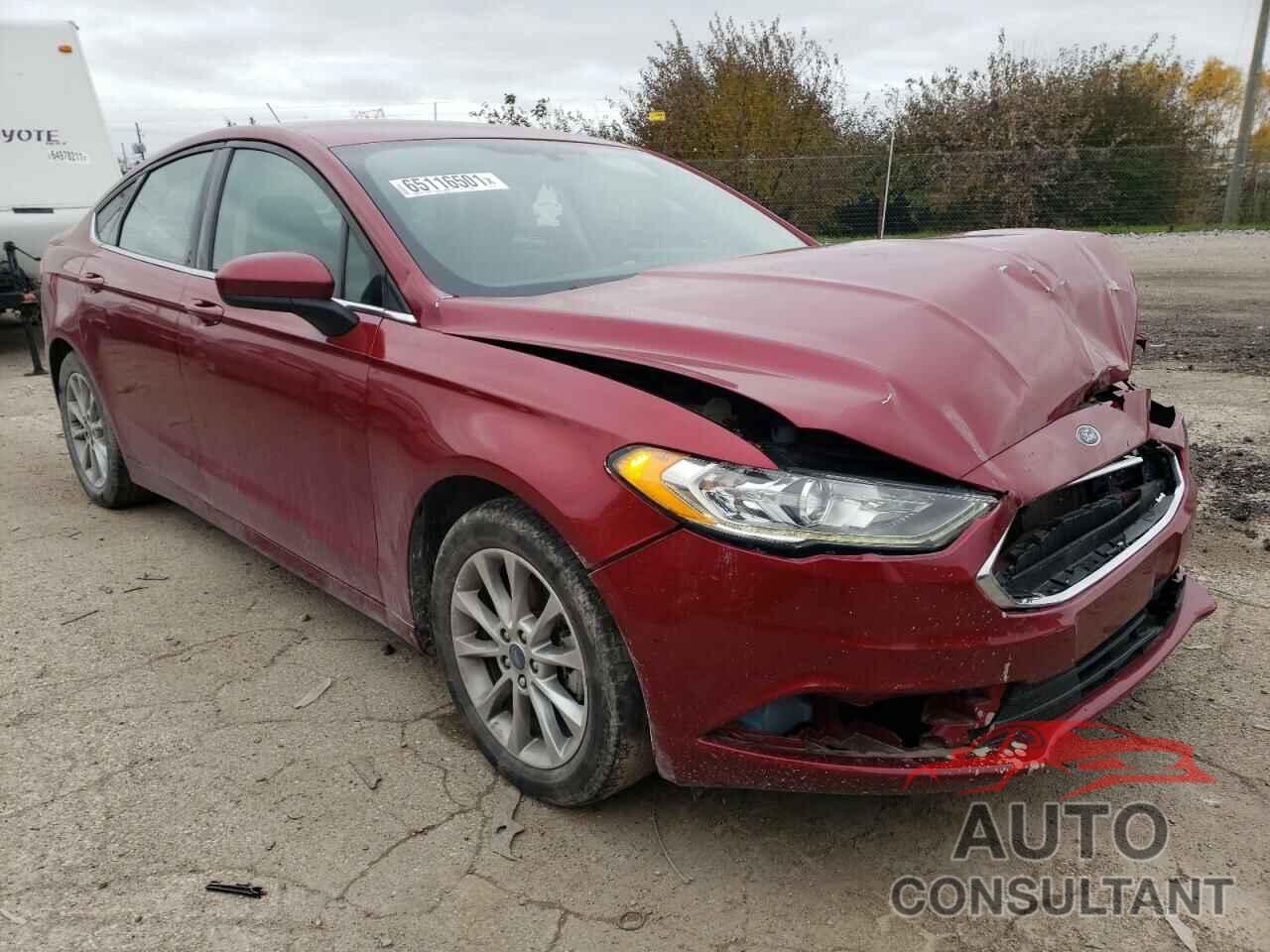FORD FUSION 2017 - 3FA6P0HD1HR395367