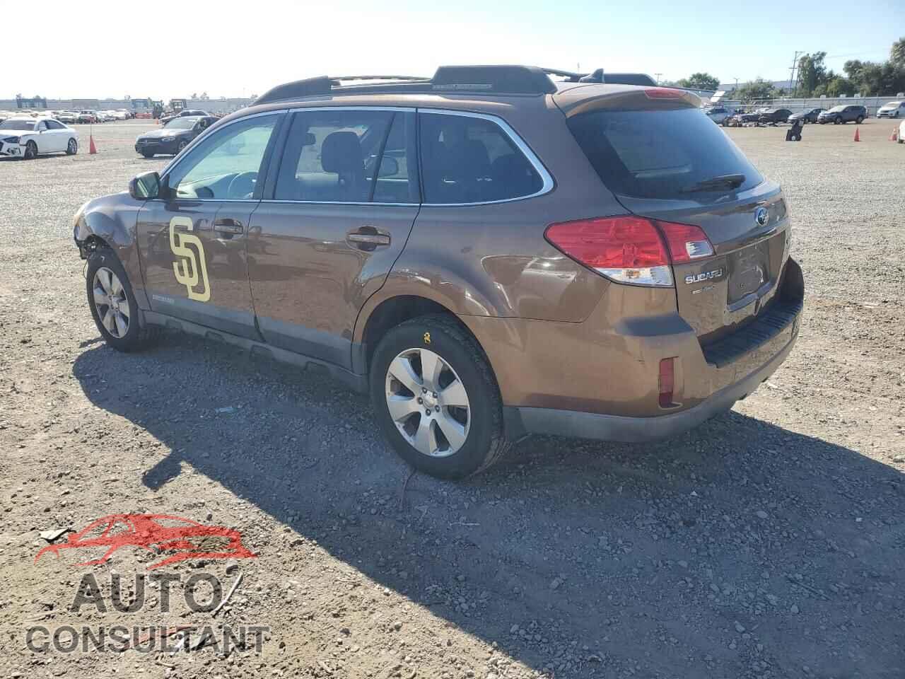 SUBARU OUTBACK 2011 - 4S4BRBFC8B3357922