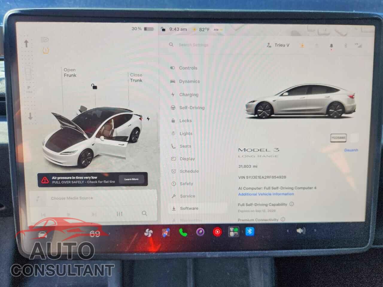 TESLA MODEL 3 2024 - 5YJ3E1EA2RF854928