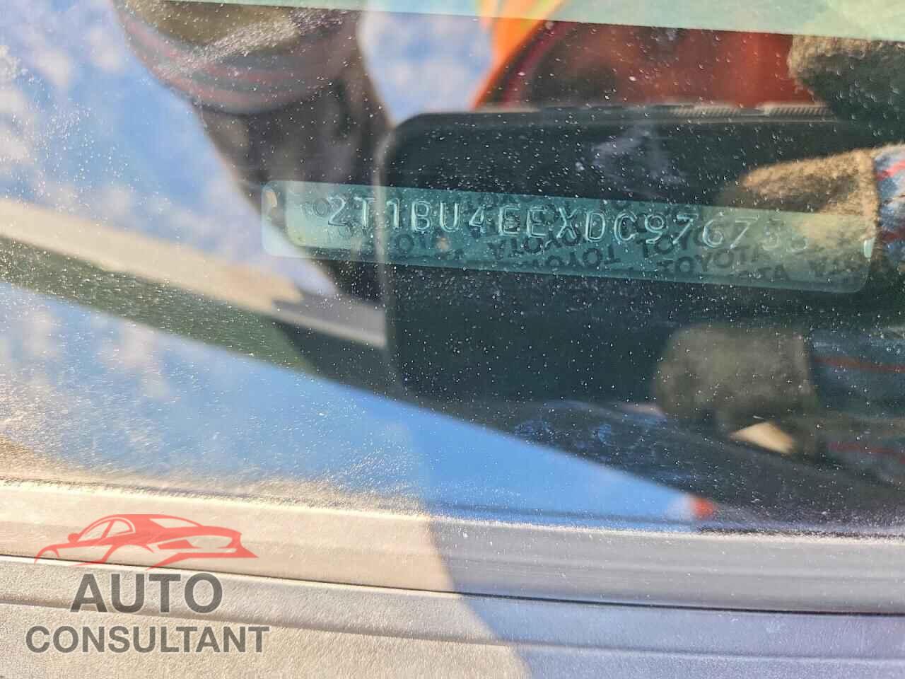 TOYOTA COROLLA 2013 - 2T1BU4EEXDC976758
