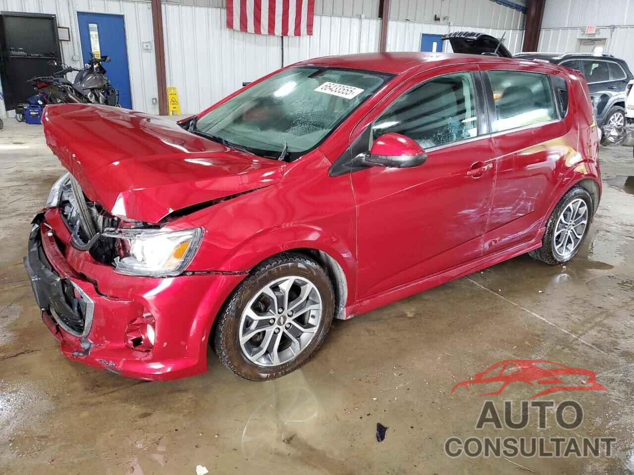 CHEVROLET SONIC 2017 - 1G1JD6SG1H4124216