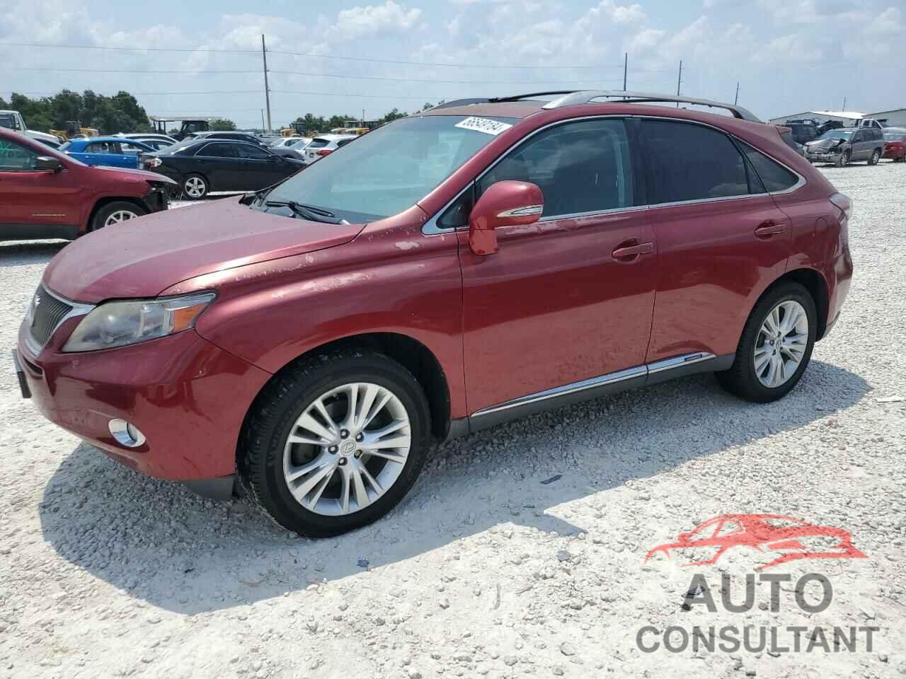LEXUS RX450 2010 - JTJBC1BA1A2029408