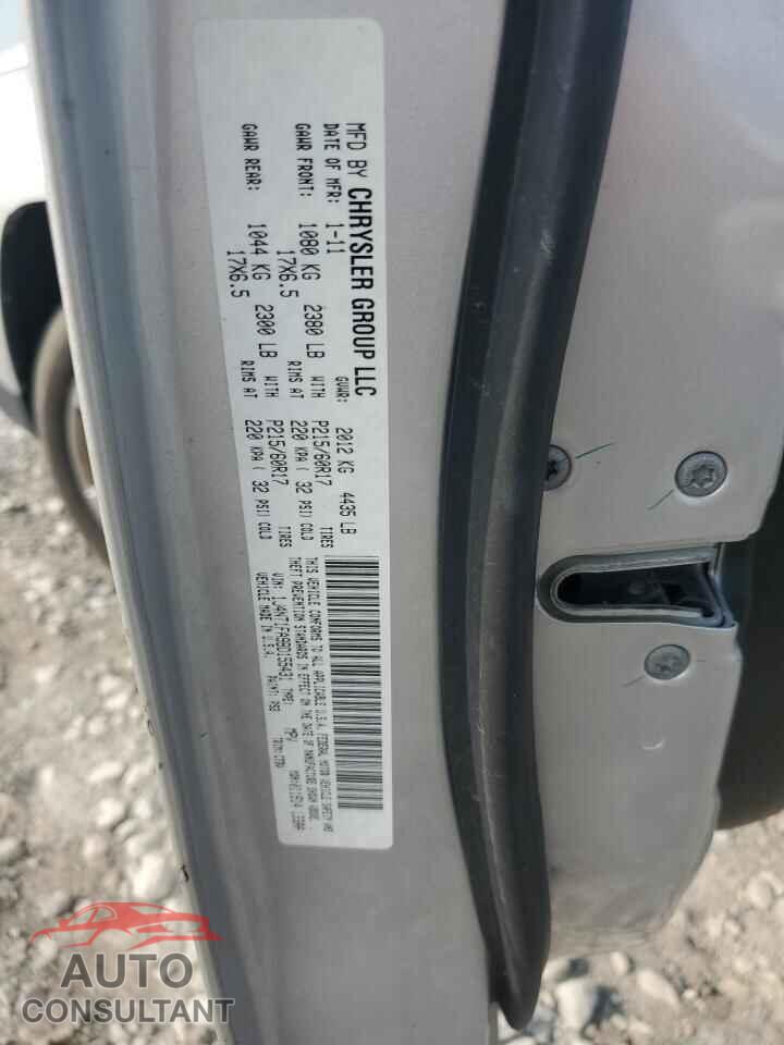 JEEP COMPASS 2011 - 1J4NT1FA9BD155431