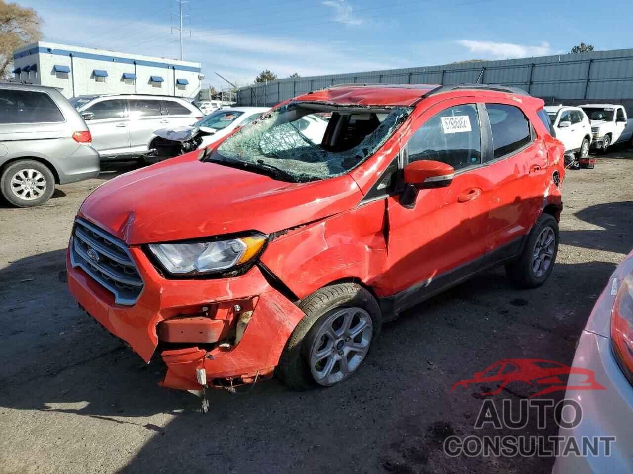 FORD ECOSPORT 2020 - MAJ6S3GL8LC314008