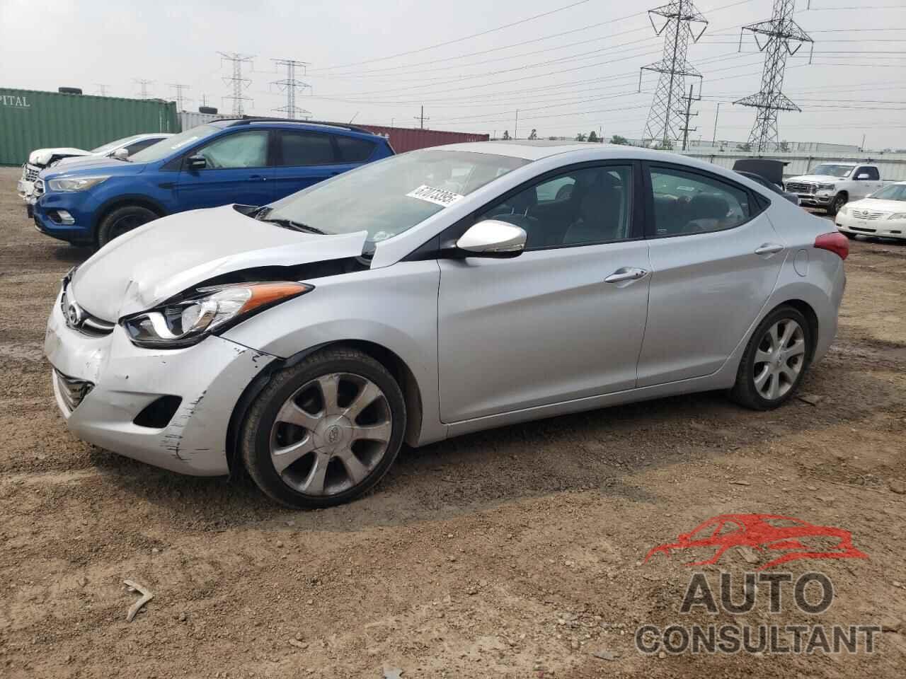 HYUNDAI ELANTRA 2013 - KMHDH4AE0DU866402