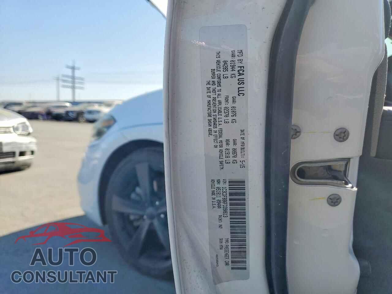 DODGE DART 2015 - 1C3CDFBB6FD390613
