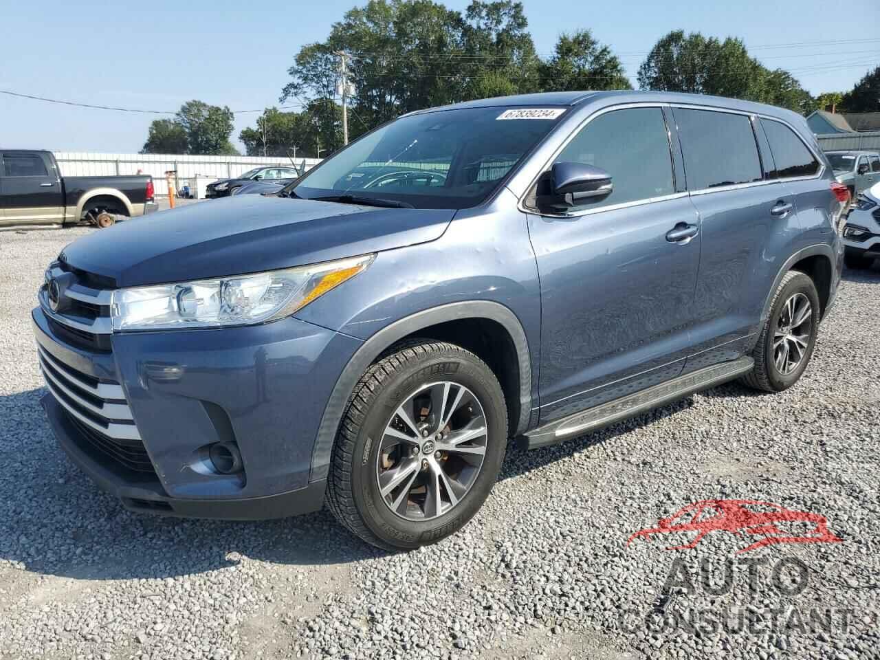 TOYOTA HIGHLANDER 2018 - 5TDZZRFH3JS252693