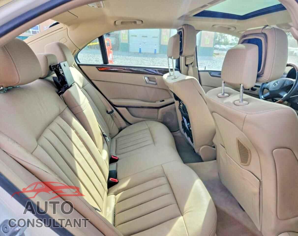MERCEDES-BENZ E-CLASS 2010 - WDDHF7CB9AA168664