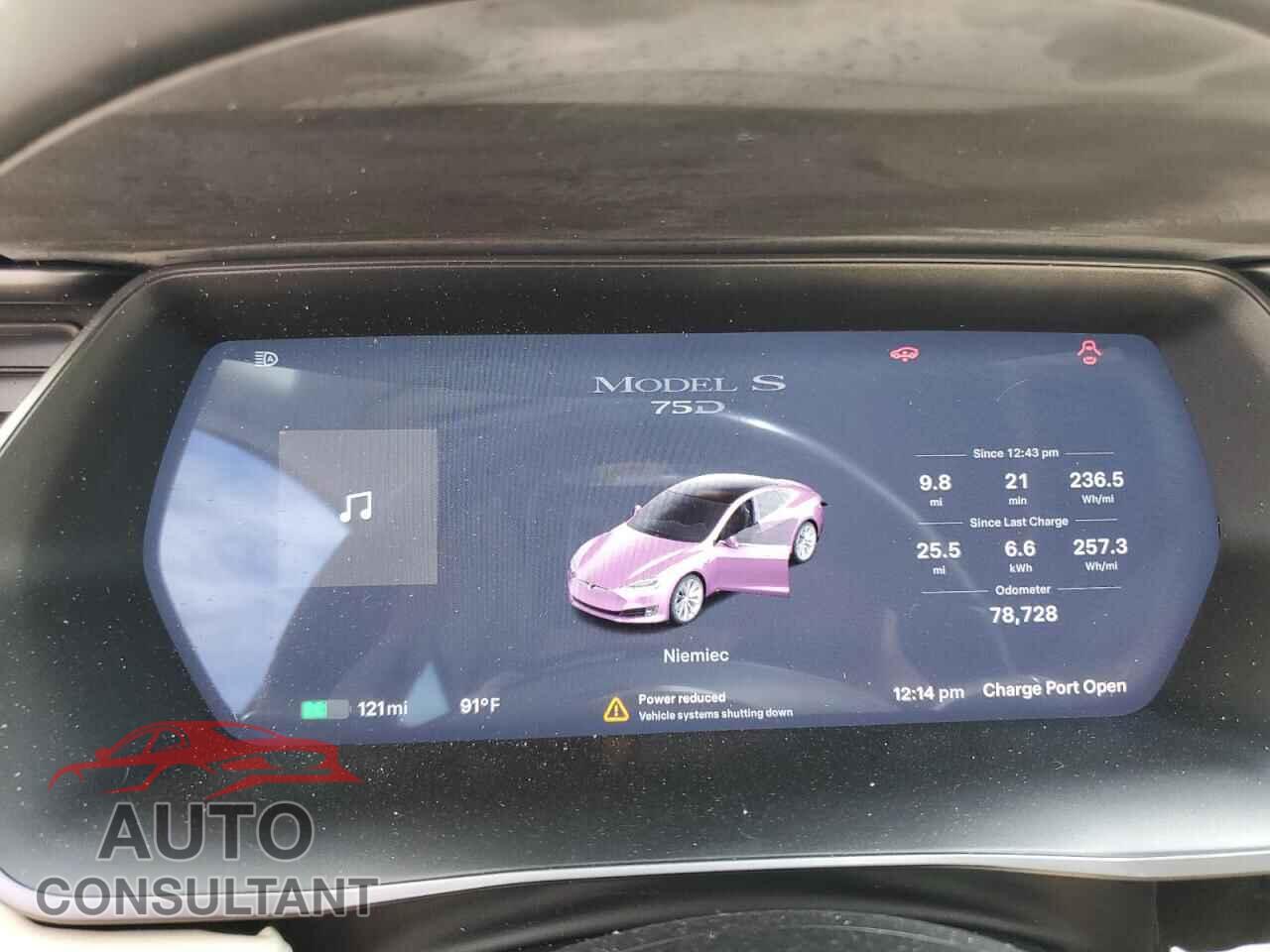 TESLA MODEL S 2018 - 5YJSA1E20JF260245