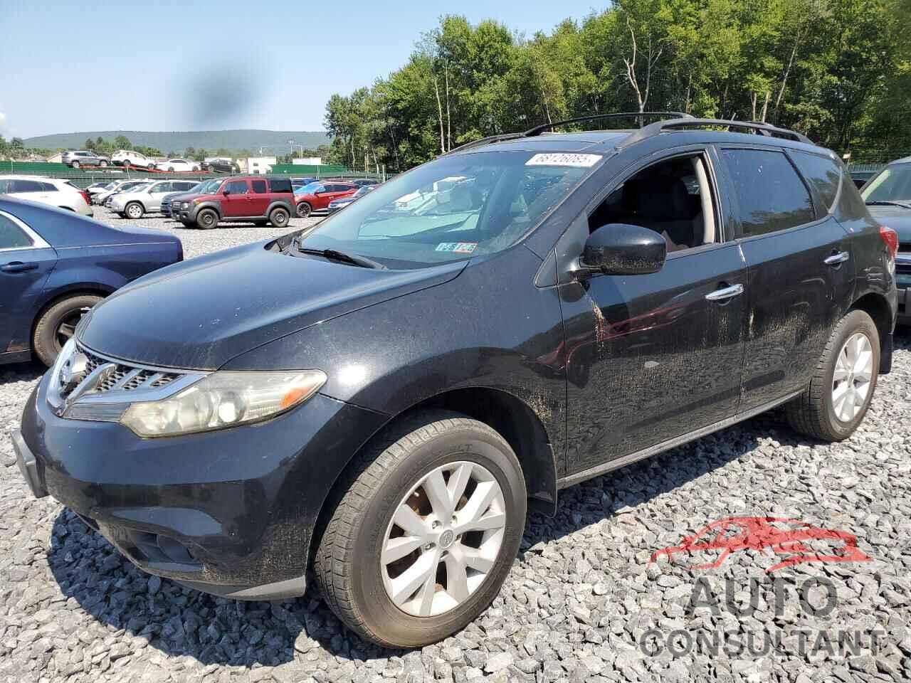 NISSAN MURANO 2012 - JN8AZ1MW7CW205898