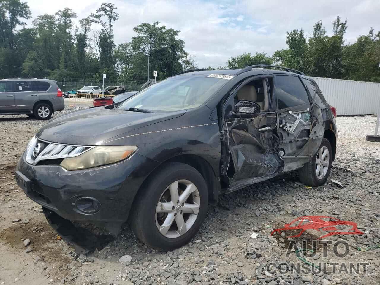 NISSAN MURANO 2009 - JN8AZ18W49W112226
