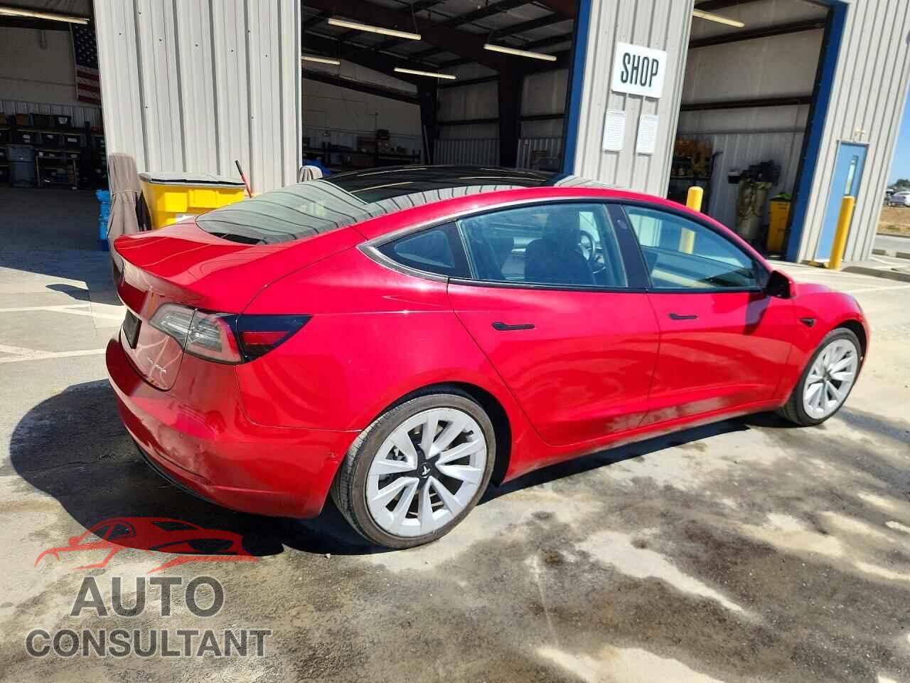 TESLA MODEL 3 2022 - 5YJ3E1EB7NF305194