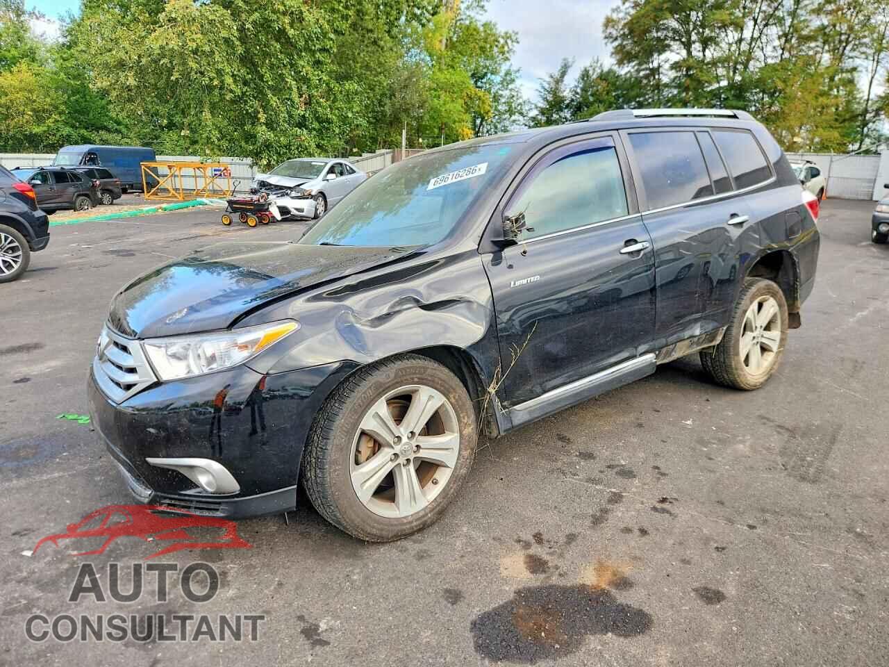 TOYOTA HIGHLANDER 2012 - 5TDDK3EH3CS106956