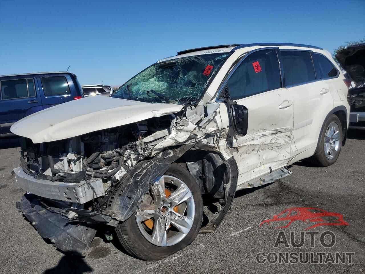 TOYOTA HIGHLANDER 2014 - 5TDDCRFH6ES004844