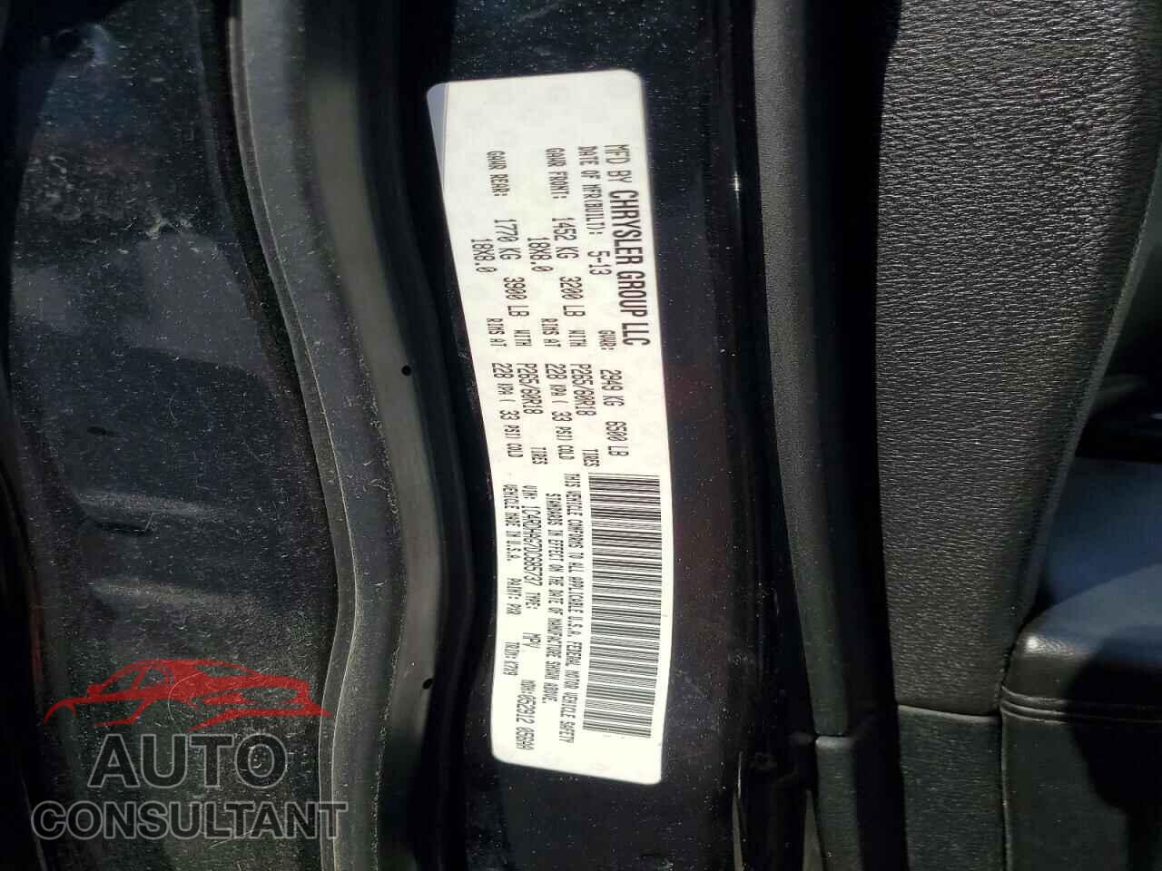 DODGE DURANGO 2013 - 1C4RDHAG7DC685737