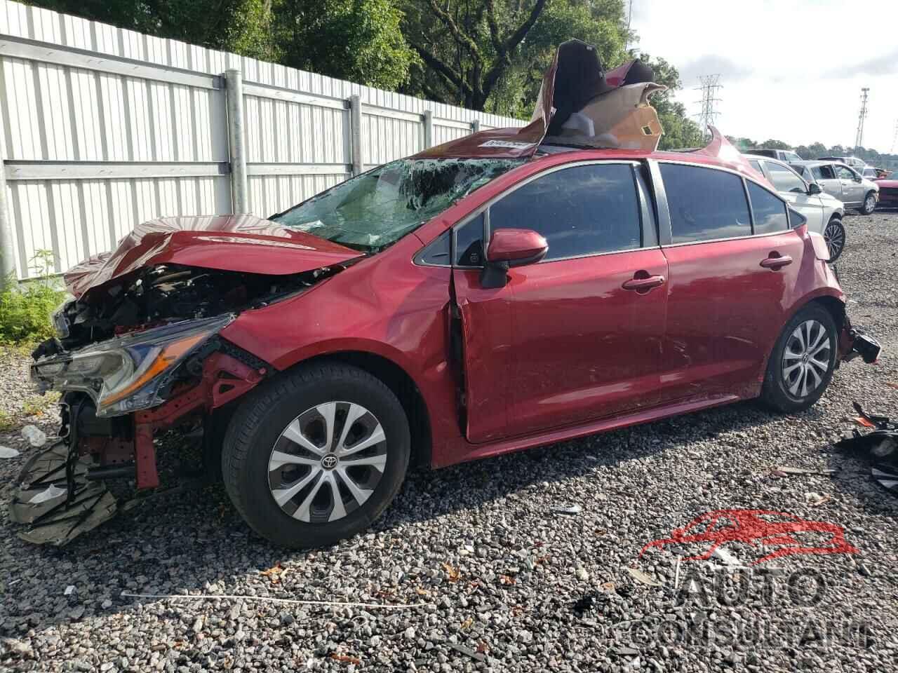 TOYOTA COROLLA 2022 - JTDEAMDEXNJ045027