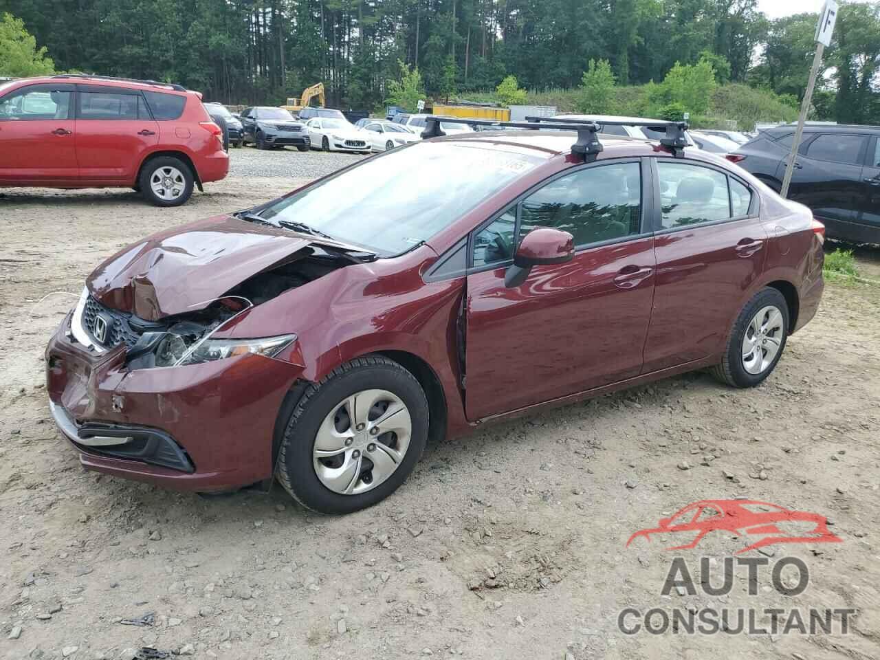 HONDA CIVIC 2013 - 2HGFB2F50DH576919